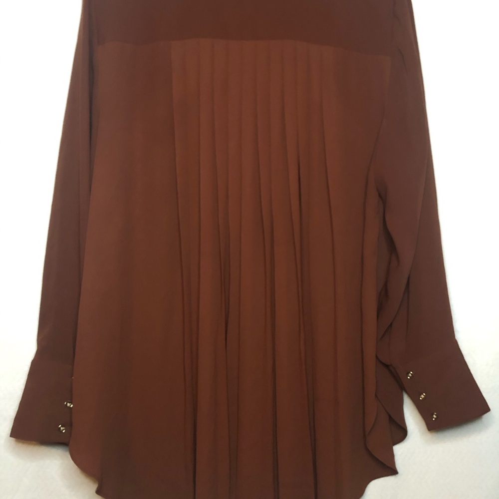 Chico’s Rust Blouse